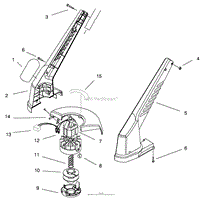 MOTOR AND HOUSING ASSEMBLY