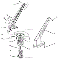 MOTOR &amp; HOUSING ASSEMBLY