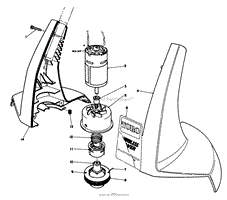 MOTOR AND HOUSING ASSEMBLY