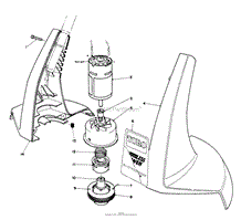 MOTOR AND HOUSING ASSEMBLY