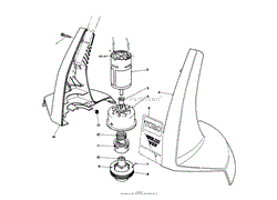 MOTOR AND HOUSING ASSEMBLY