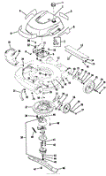 LAWN MOWER PARTS LIST-DECK AND SHROUD MODEL 7088JP