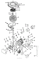 LAWN MOWER PARTS LIST-ENGINE PARTS LIST MODEL 7088JP