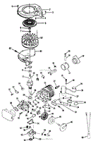 LAWN MOWER PARTS LIST ENGINE PARTS LIST MODEL 8352JP