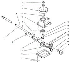 GEAR CASE ASSEMBLY (MODEL NO. 10302 &amp; 10310 ONLY)