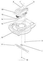 ENGINE &amp; BLADE ASSEMBLY