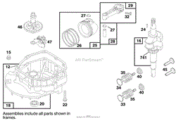 ENGINE BRIGGS &amp; STRATTON MODEL 12V802-0625-01(3)