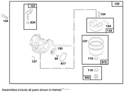 ENGINE BRIGGS &amp; STRATTON MODEL 12V802-0625-01(8)