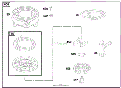 ENGINE BRIGGS &amp; STRATTON MODEL 12U802-3119-E1(4)