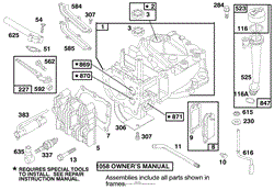 ENGINE BRIGGS &amp; STRATTON MODEL 12U802-3119-E1(7)