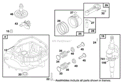 ENGINE BRIGGS &amp; STRATTON MODEL 12U802-3119-E1(8)