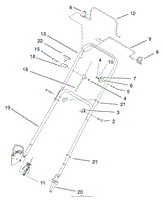 HANDLE AND CONTROLS ASSEMBLY