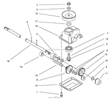 GEAR CASE ASSEMBLY NO. 92-7735