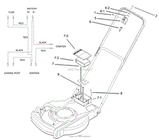 BATTERY AND SWITCH ASSEMBLY