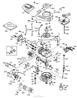 ENGINE ASSEMBLY TECUMSEH MODEL NO. LEV120-362006A