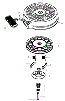 RECOIL STARTER NO. 590694 (OPTIONAL)