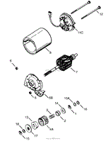 ELECTRIC STARTER NO. 35709