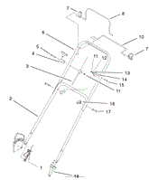 HANDLE AND CONTROLS ASSEMBLY