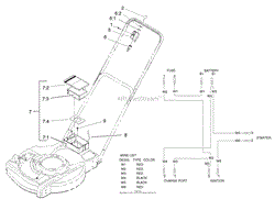 BATTERY AND HARNESS ASSEMBLY