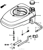 FAN COVER ASSEMBLY HONDA GCV160A NBL1