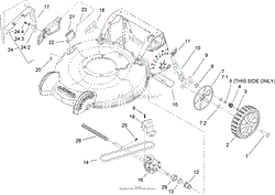 REAR AXLE AND TRANSMISSION ASSEMBLY