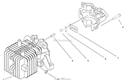 CYLINDER &amp; CRANKCASE ASSEMBLY