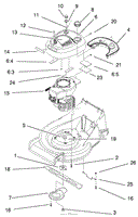 ENGINE &amp; BLADE ASSEMBLY