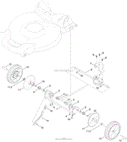 REAR WHEEL ASSEMBLY