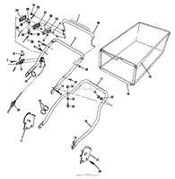 HANDLE AND REAR GRASS CATCHER GROUP MODEL: 4262