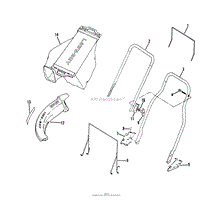 HANDLE AND GRASS CATCHER GROUP MODEL: 4570