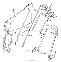 HANDLE AND GRASS CATCHER GROUP PROMOTIONAL MODEL: 8071