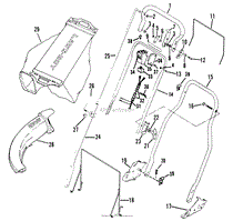 HANDLE AND REAR BAGGER GROUP MODELS: 8671