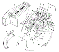 HANDLE AND REAR BAGGER GROUP MODEL: 8673