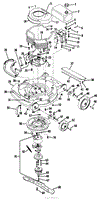 DECK AND SHROUD GROUP MODEL: 6261 (LIGHT HOUSING)