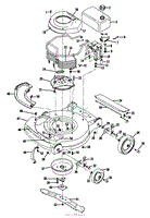 DECK AND SHROUD GROUP MODEL: 6301 (HEAVY HOUSING)