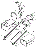 HANDLE AND REAR GRASS CATCHER GROUP MODELS: EM21ZMR &amp; A