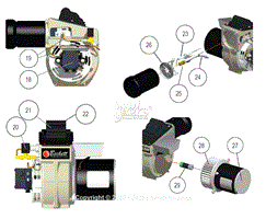 Parts List 3 - Burner