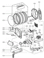 Drum and Motor Assembly