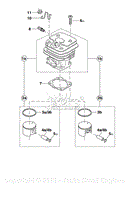 Assembly 1 - Cylinder, Piston