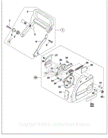 Assembly 6 - Chain Brake, Hand Guard