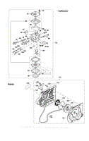 Assembly 3 - Carburetor, Starter