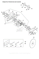 Assembly 5 - Cutting Device, Protection Hood, Accessories