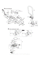 Assembly 1 - Tank and Handle Grips - Clutch, Sprocket Guard, Muffler