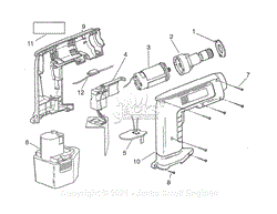 Cordless 7.2 Volt Screw-Shooter