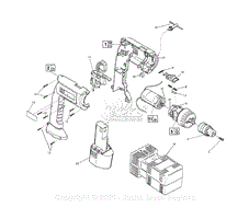 Variable Speed 3/8&quot; Cordless Driver/Drill