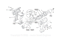 14.4 Volt 1/2&quot; Lok-Tor II Driver Drill