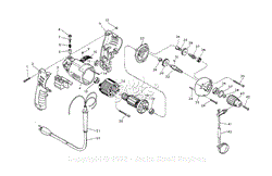 3/8&quot; T.C.S. REV. PISTOL DRILL