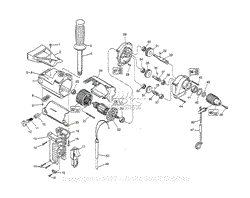 240 V. 1/2&quot; REVERSING COMPACT DRILL