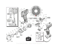 M18 3/8&quot; Square Impact Wrench