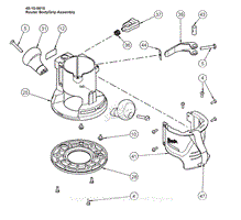 Parts List - 48-10-5615 Router BodyGrip